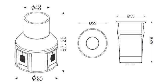 Уличный светильник Deko-Light 730447 в Санкт-Петербурге