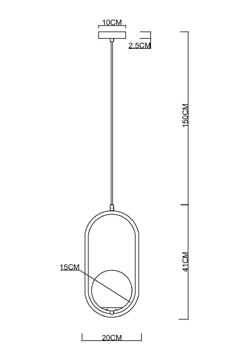 Подвесной светильник Arte Lamp Matisse A7745SP-1BK в Санкт-Петербурге