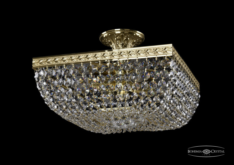 Люстра на штанге Bohemia Ivele Crystal 19282/35IV G в Санкт-Петербурге