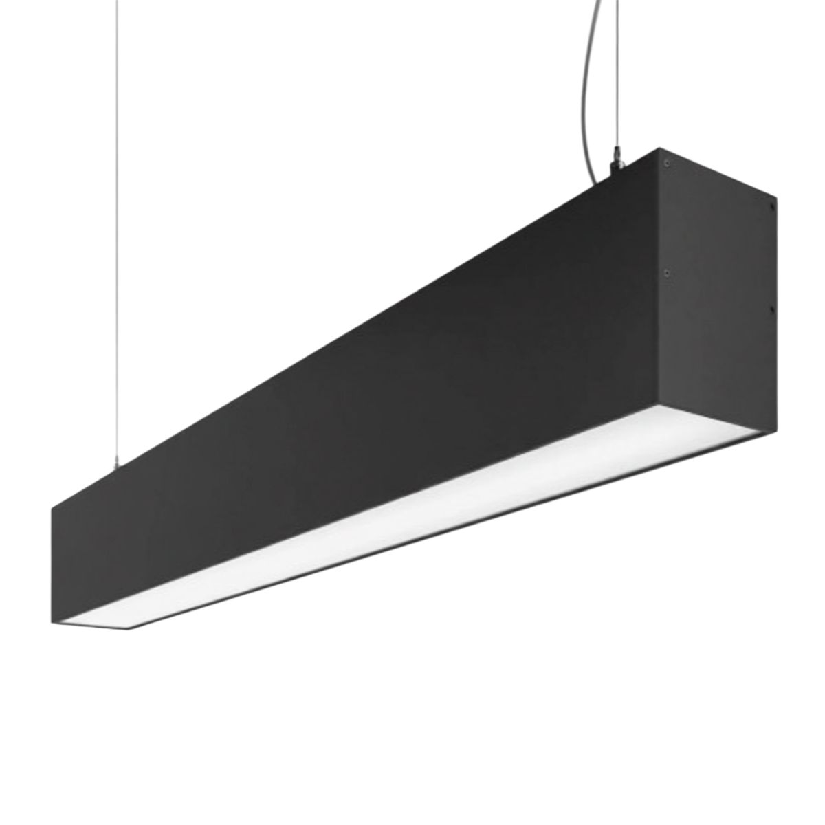 Линейный подвесной светильник офисный Uniel UL-00013176 ULO-K10D 60W/5000K/L120/H IP40 BLACK в Санкт-Петербурге