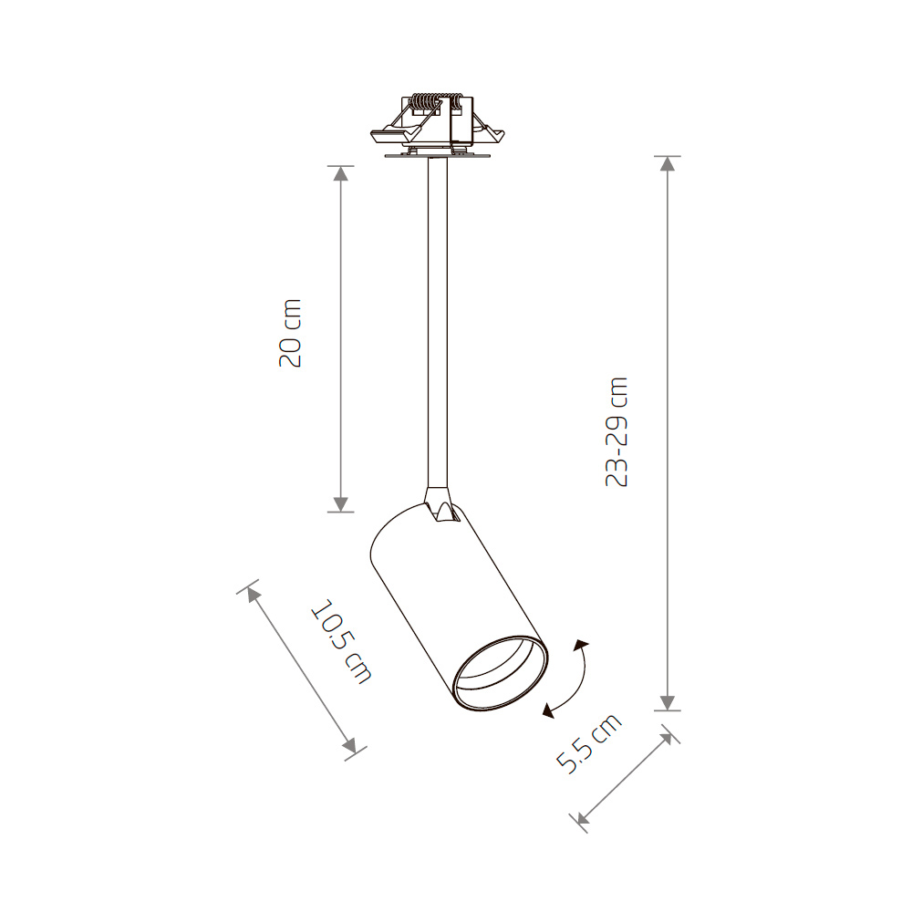 Спот Nowodvorski Mono Surface Long S 7680 в Санкт-Петербурге