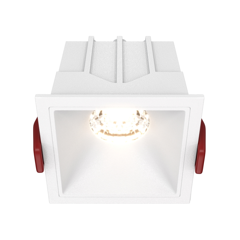 Встраиваемый светильник Maytoni Technical Alfa LED DL043-01-10W3K-D-SQ-W в Санкт-Петербурге