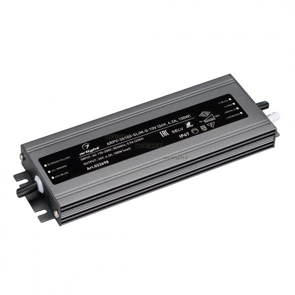 Блок питания Arlight ARPV-24100-SLIM-0-10V (24V, 4.2A, 100W) 022698 в Санкт-Петербурге