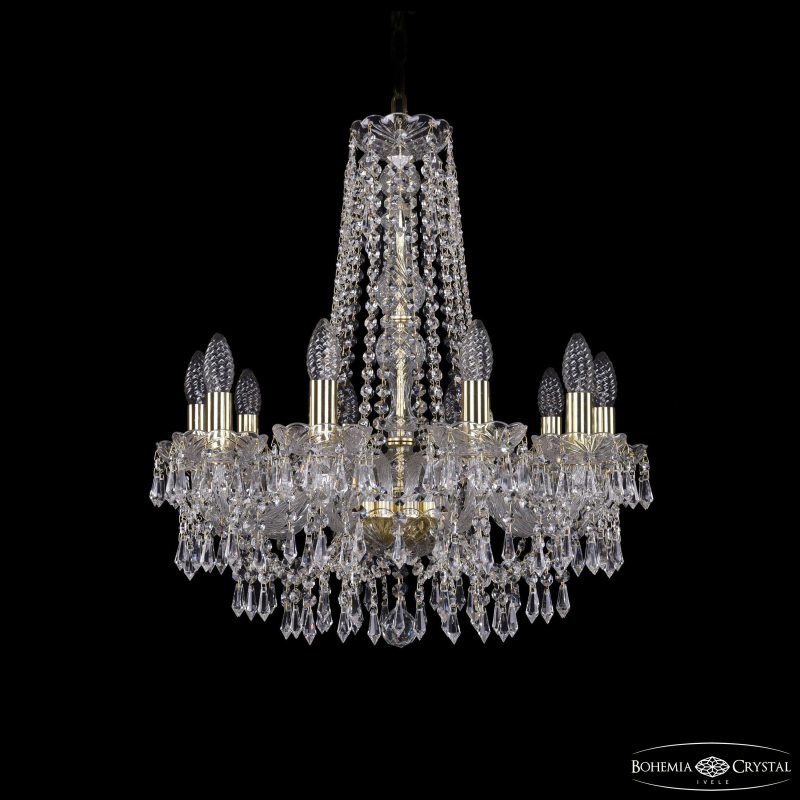 Подвесная люстра Bohemia Ivele Crystal 1403/10/195/h-60 G в Санкт-Петербурге