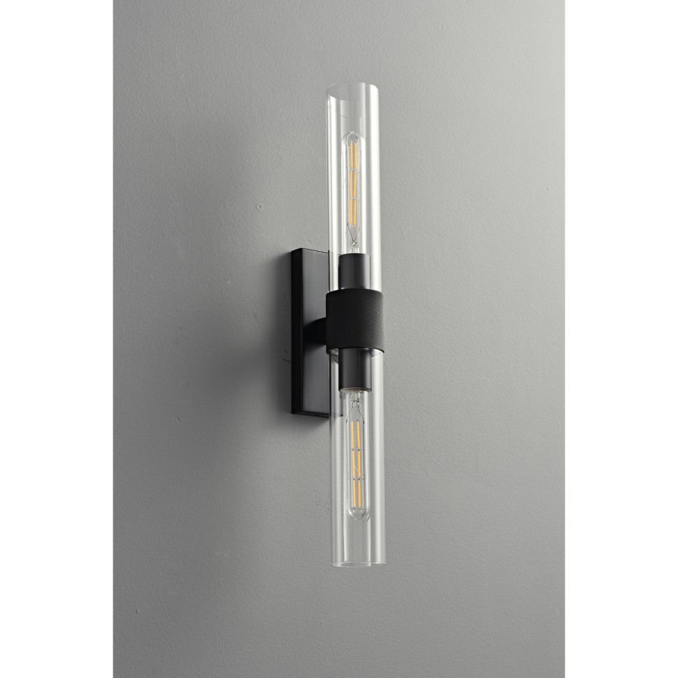 Настенный светильник Belfast Cupar 3556-2B BK в Санкт-Петербурге