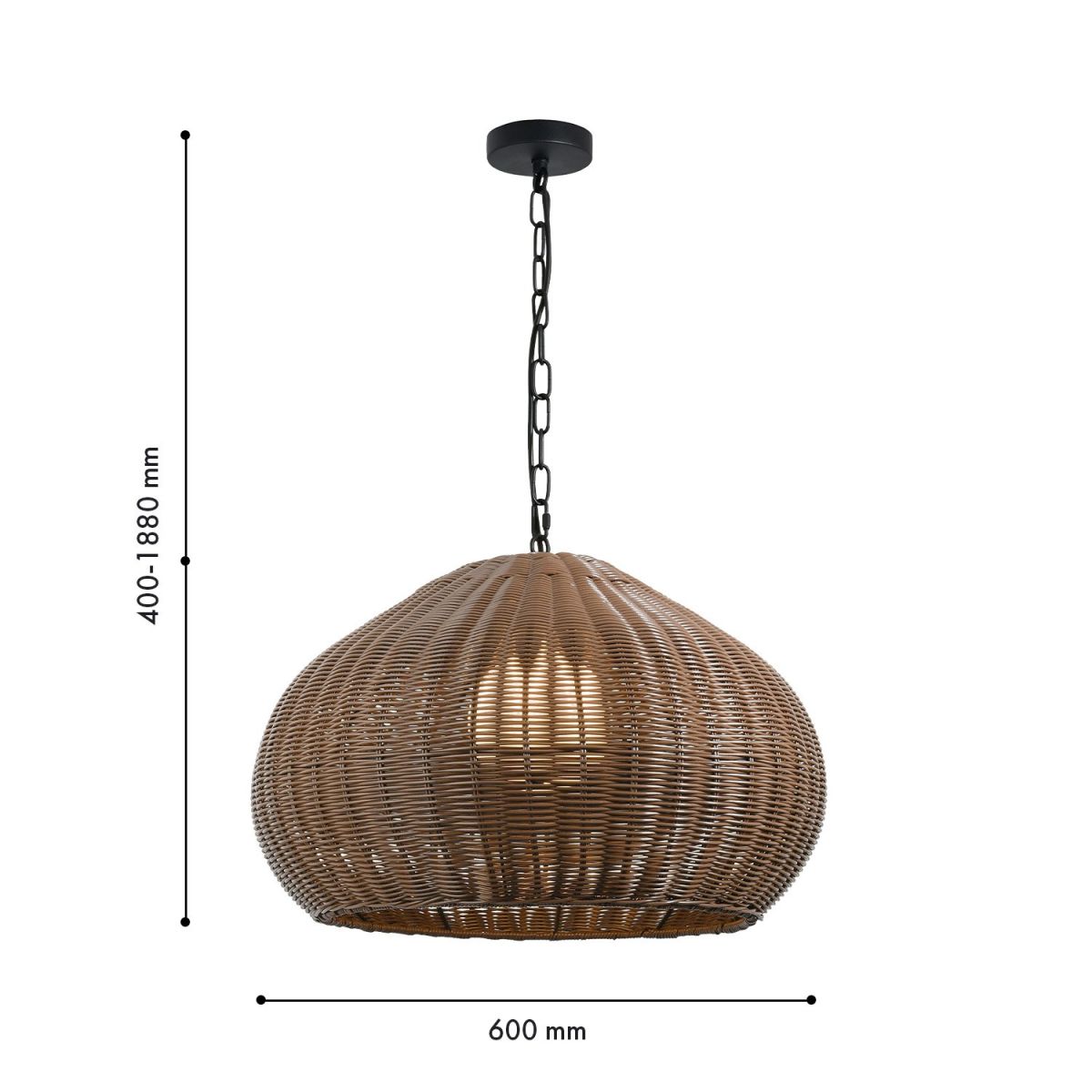 Подвесной светильник Favourite Wicker 4884-1P в Санкт-Петербурге