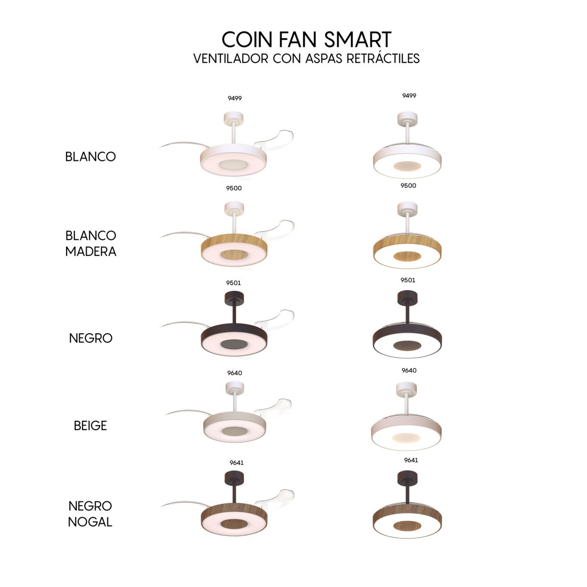 Люстра-вентилятор Mantra Coin Fan 9501 в Санкт-Петербурге