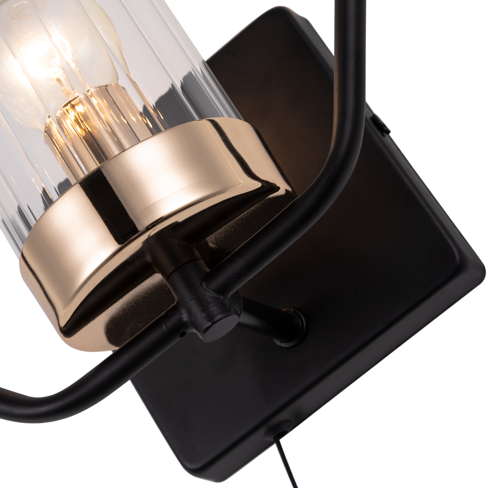 Бра Arte Lamp Celaeno A7004AP-1BK в Санкт-Петербурге