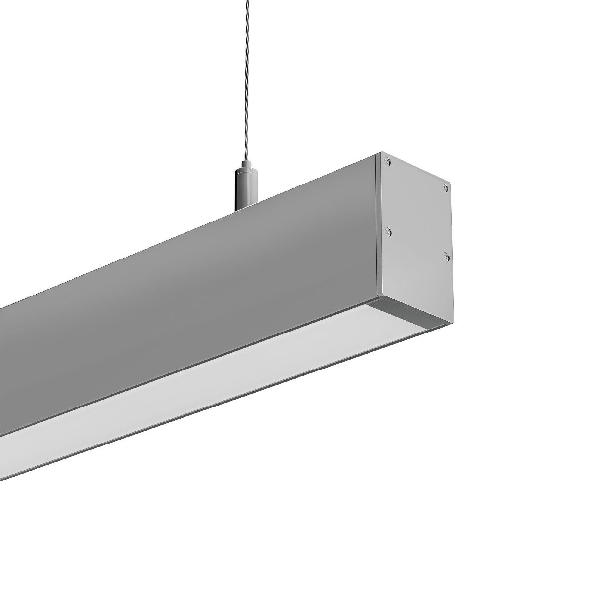 Линейный подвесной светильник Arlight SP-LINE-HANG-4970-L970-41W Day4000 (RAL9006, 120 deg, 230V) 049577 в Санкт-Петербурге