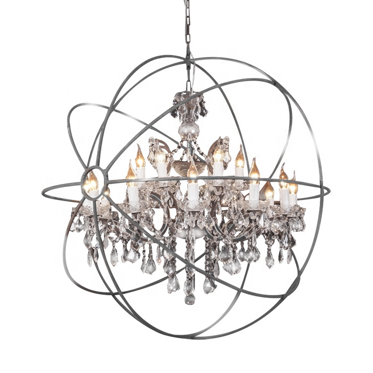Подвесная люстра Delight Collection Foucault'S Orb 5014-D10 chrome в Санкт-Петербурге