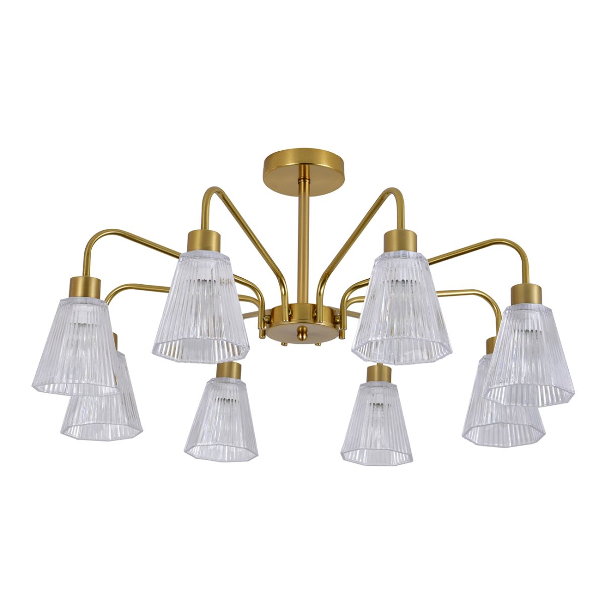 Люстра на штанге Escada Berzelia 150001/8R Copper ES0000029 в Санкт-Петербурге