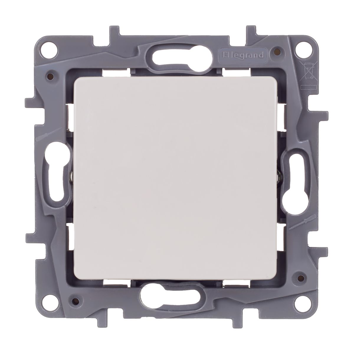 Переключатель промежуточный 1-клавишный, винтовые клеммы, 10AX, 250 В Legrand Etika Слоновая кость 672349 в #REGION_NAME_DECLINE_PP#