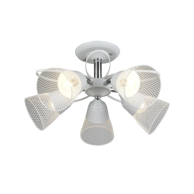 Люстра на штанге Wedo Light Berat WD3525/5C-WT-CR-WT в Санкт-Петербурге