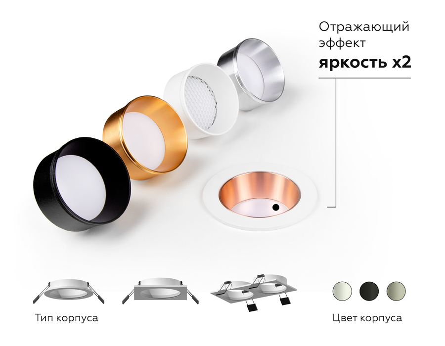 Корпус светильника Ambrella Light DIY Spot C6520 в Санкт-Петербурге