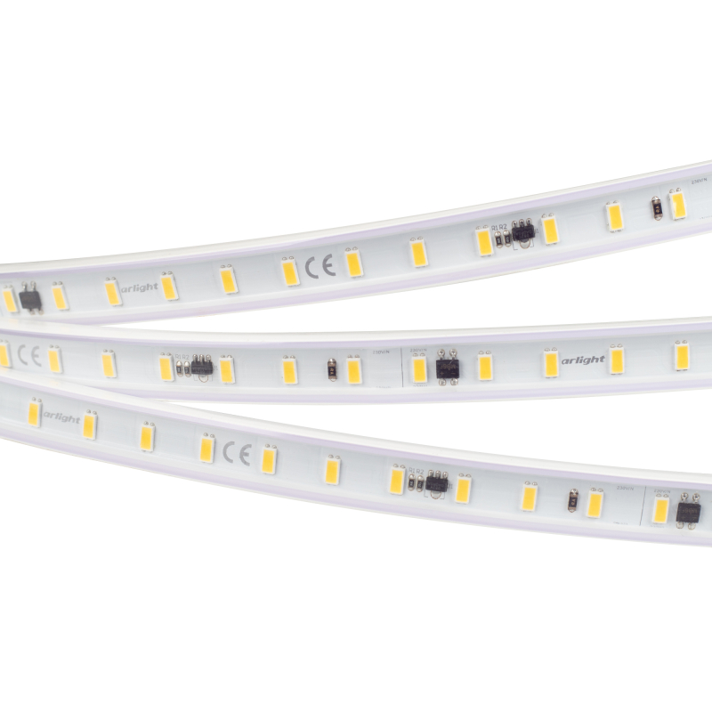 Светодиодная лента герметичная Arlight ARL-PV-С72-15.5mm 230V White6000 (14 W/m, IP65, 5630, 50m) 027051(2) в Санкт-Петербурге