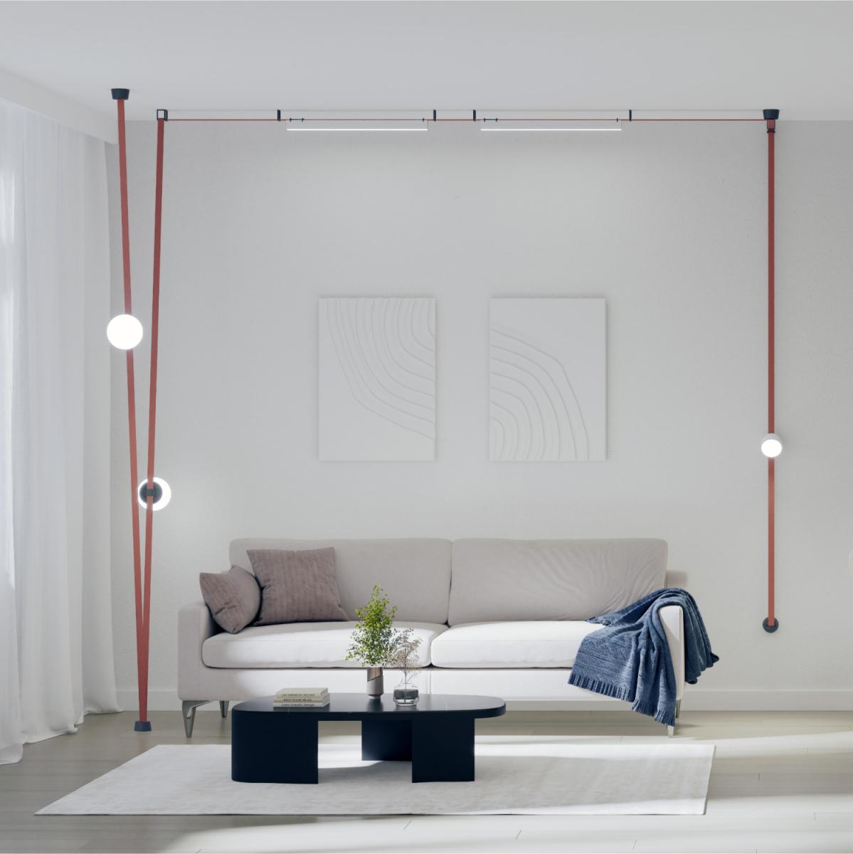 Трековый однофазный светильник Denkirs Belty linear DK5576-WH в Санкт-Петербурге