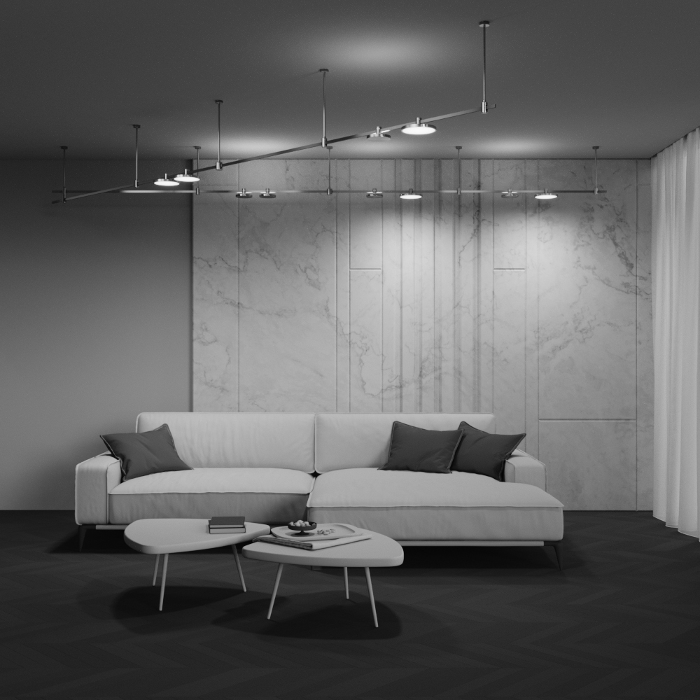 Трековый магнитный светильник Maytoni Plato TR153-1-10W3K-BS в Санкт-Петербурге