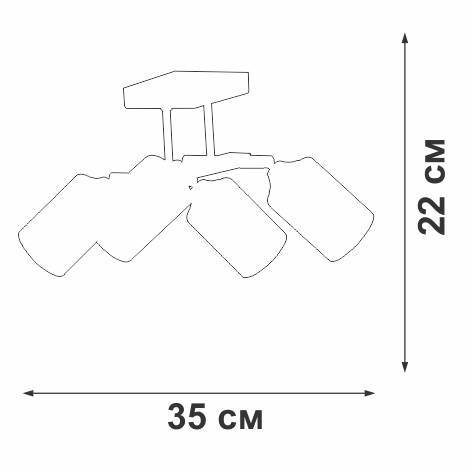 Спот Vitaluce V2833-1/4PL в Санкт-Петербурге