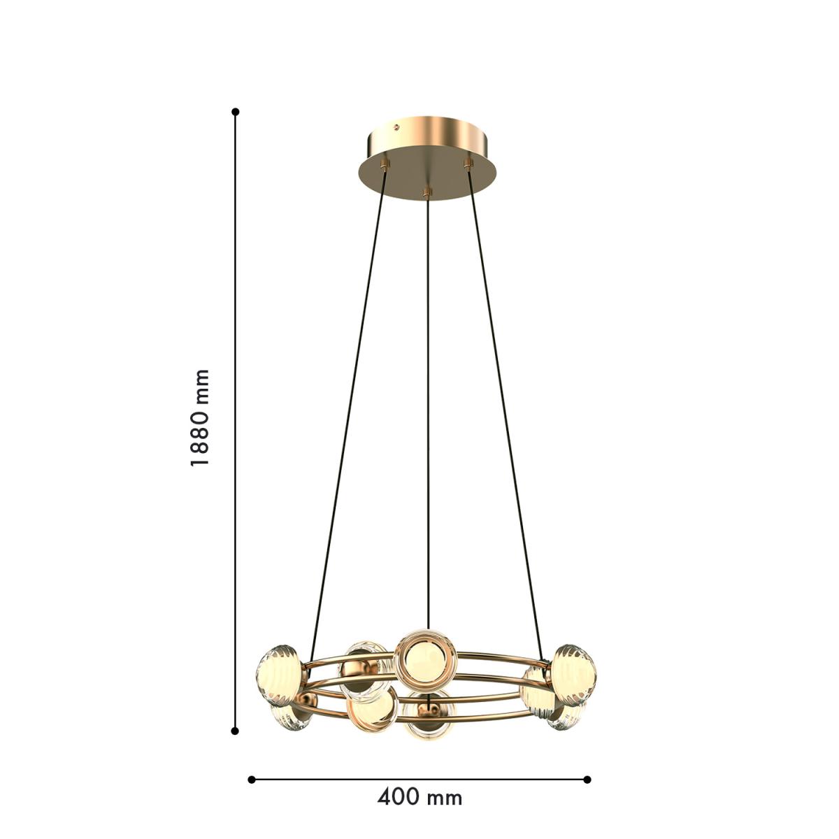 Подвесная люстра Favourite Rondell 4382-9P в Санкт-Петербурге