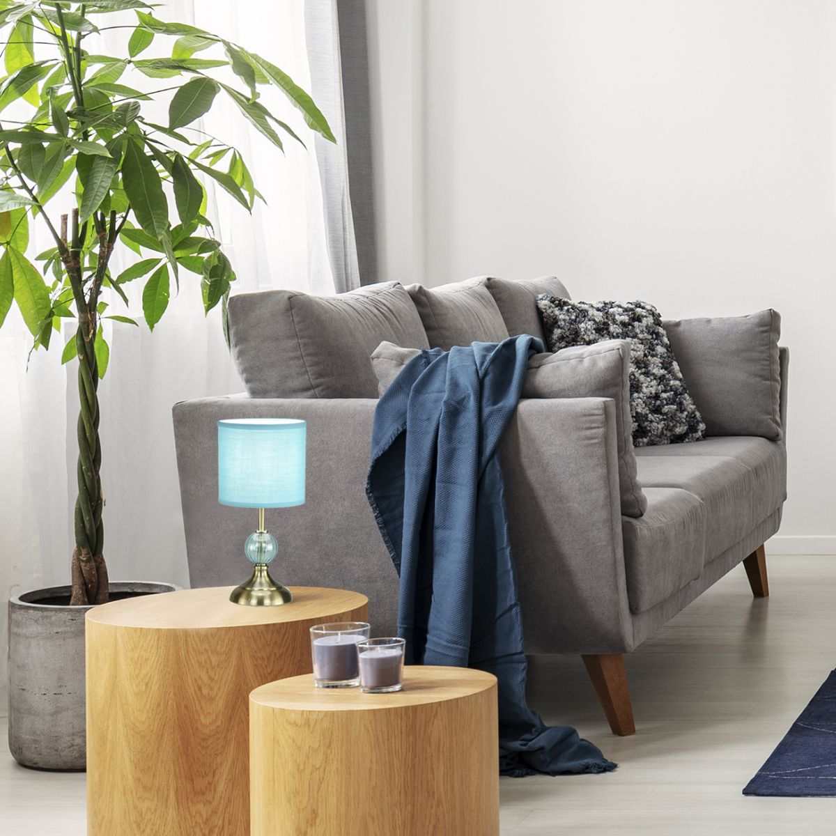 Настольная лампа Escada Jane 10207/L Blue в Санкт-Петербурге