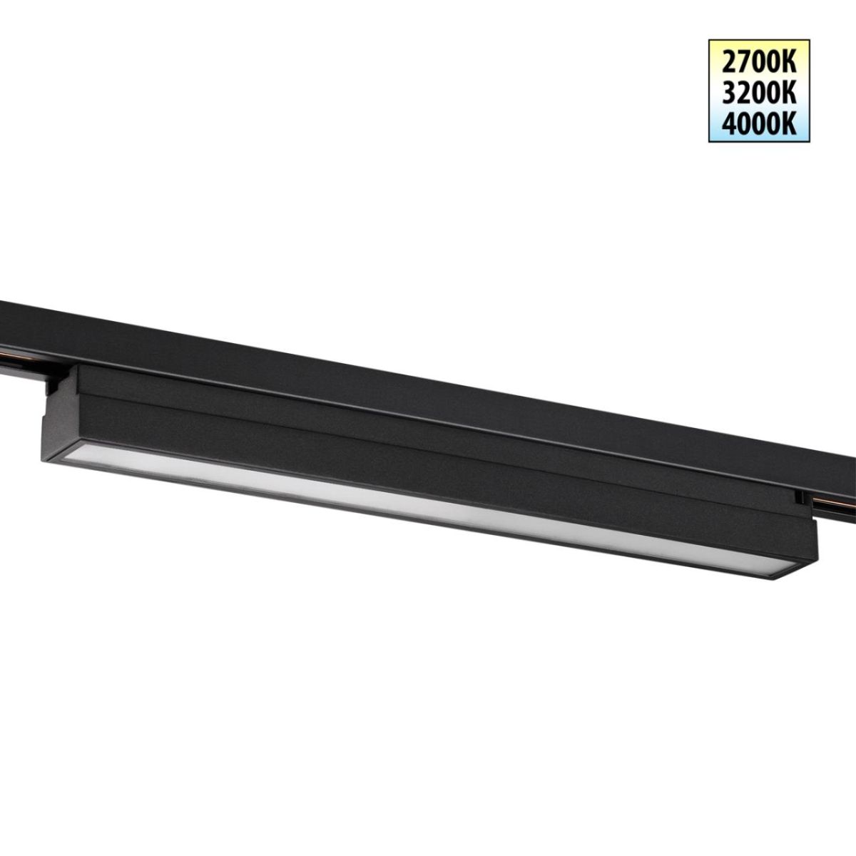 Трековый однофазный трехжильный светильник с переключателем цветовой температуры Novotech Port Iter 359788 в Санкт-Петербурге