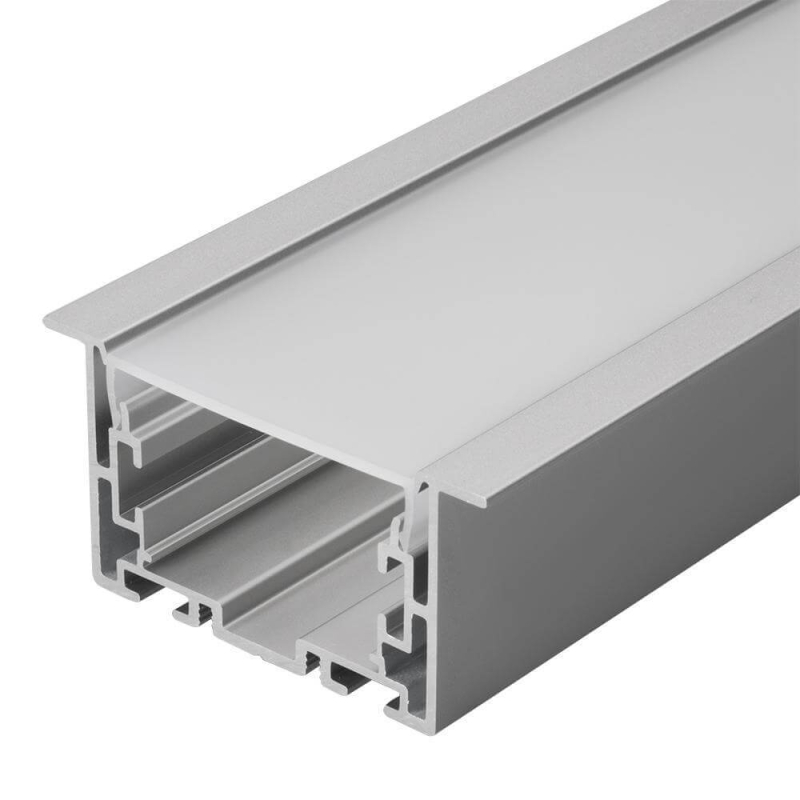 Профиль с экраном Arlight S2-LINIA69-F-2500 ANOD+OPAL 021177 в Санкт-Петербурге