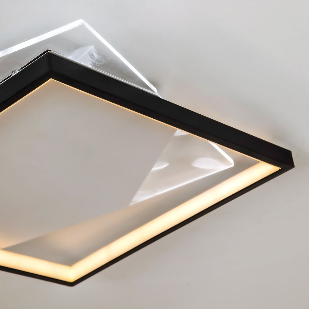 Потолочный светильник LED4U L1042-500 BK в Санкт-Петербурге
