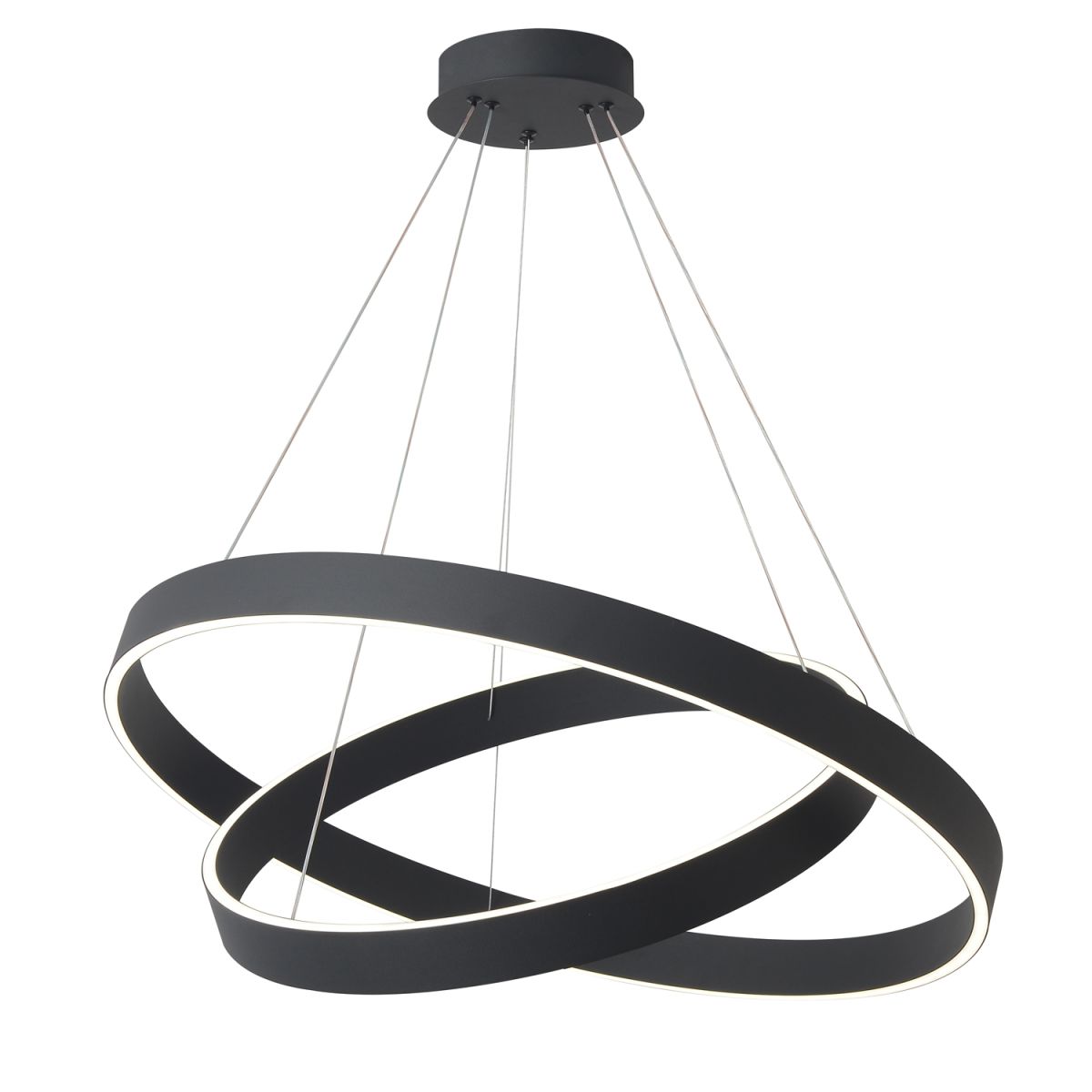 Подвесная люстра Crystal Lux TRON SP123W LED BLACK в Санкт-Петербурге