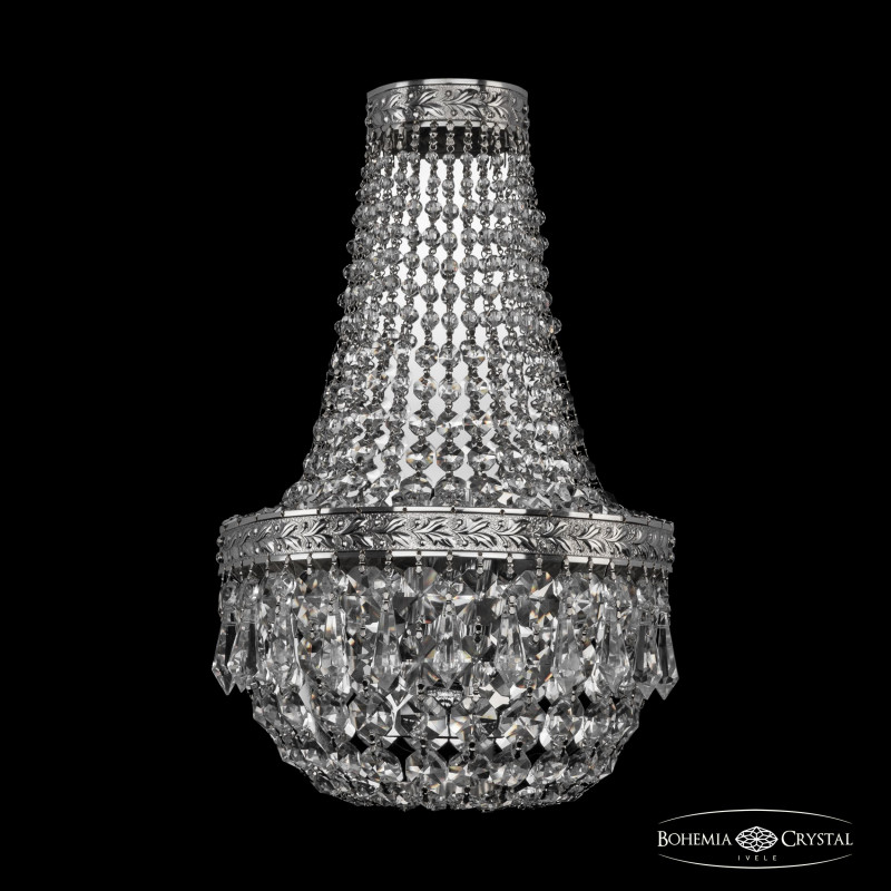 Бра классика Bohemia Ivele Crystal 19011B/H2/20IV Ni в Санкт-Петербурге