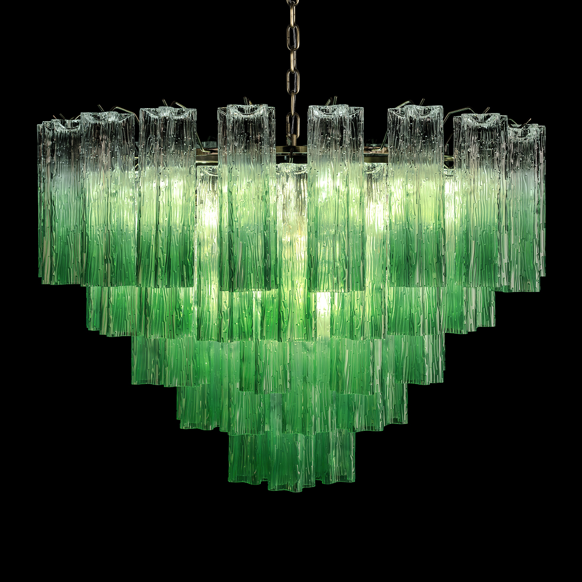 Подвесная люстра Loft IT Murano 10580/800 Clear green в Санкт-Петербурге