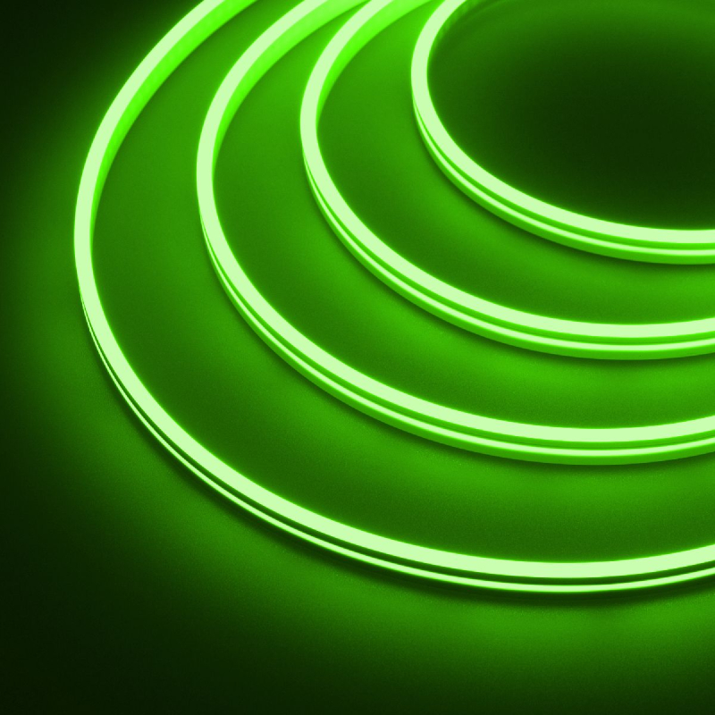 Светодиодная лента герметичная Arlight MOONLIGHT-SIDE-A168-4x10mm 24V Green 7.2 W/m, IP65, 2835, 5m, wire x1 038315 в Санкт-Петербурге