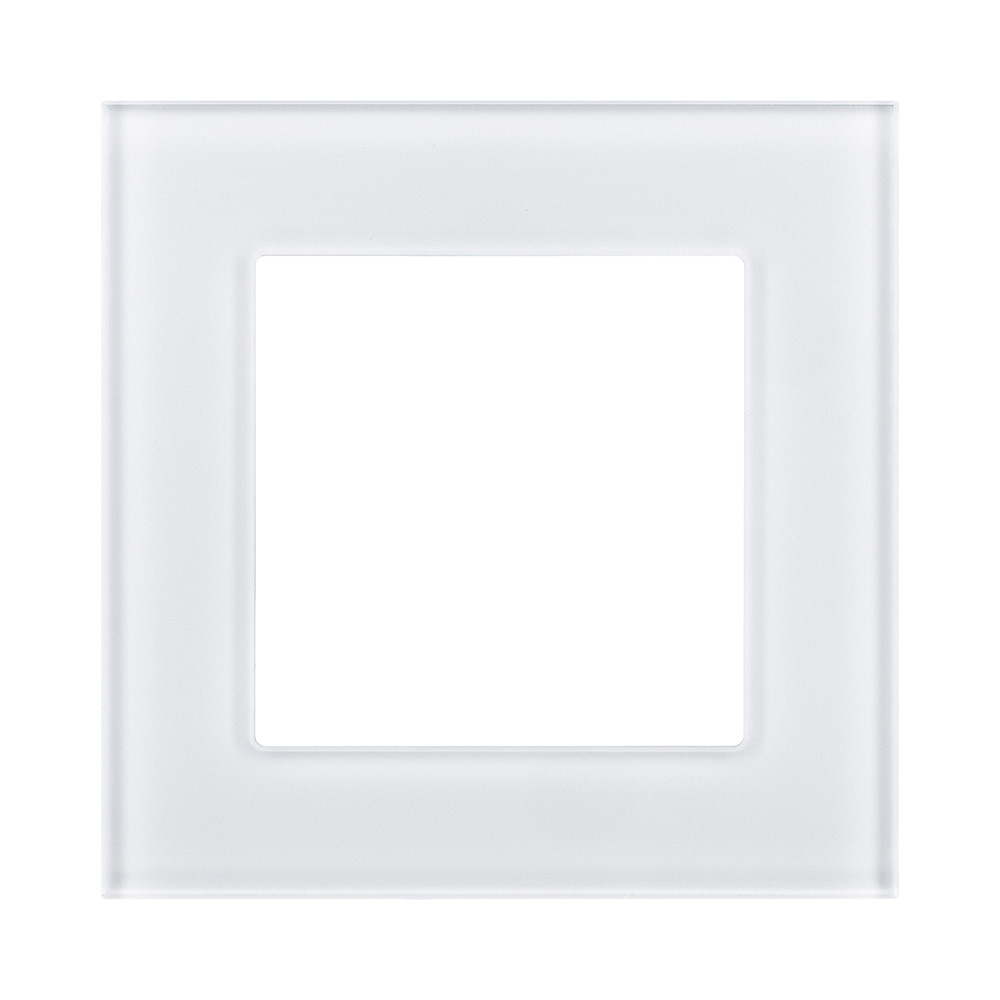 Рамка 1-постовая, стекло белый Kollinger Asthetik AS1WH в #REGION_NAME_DECLINE_PP#