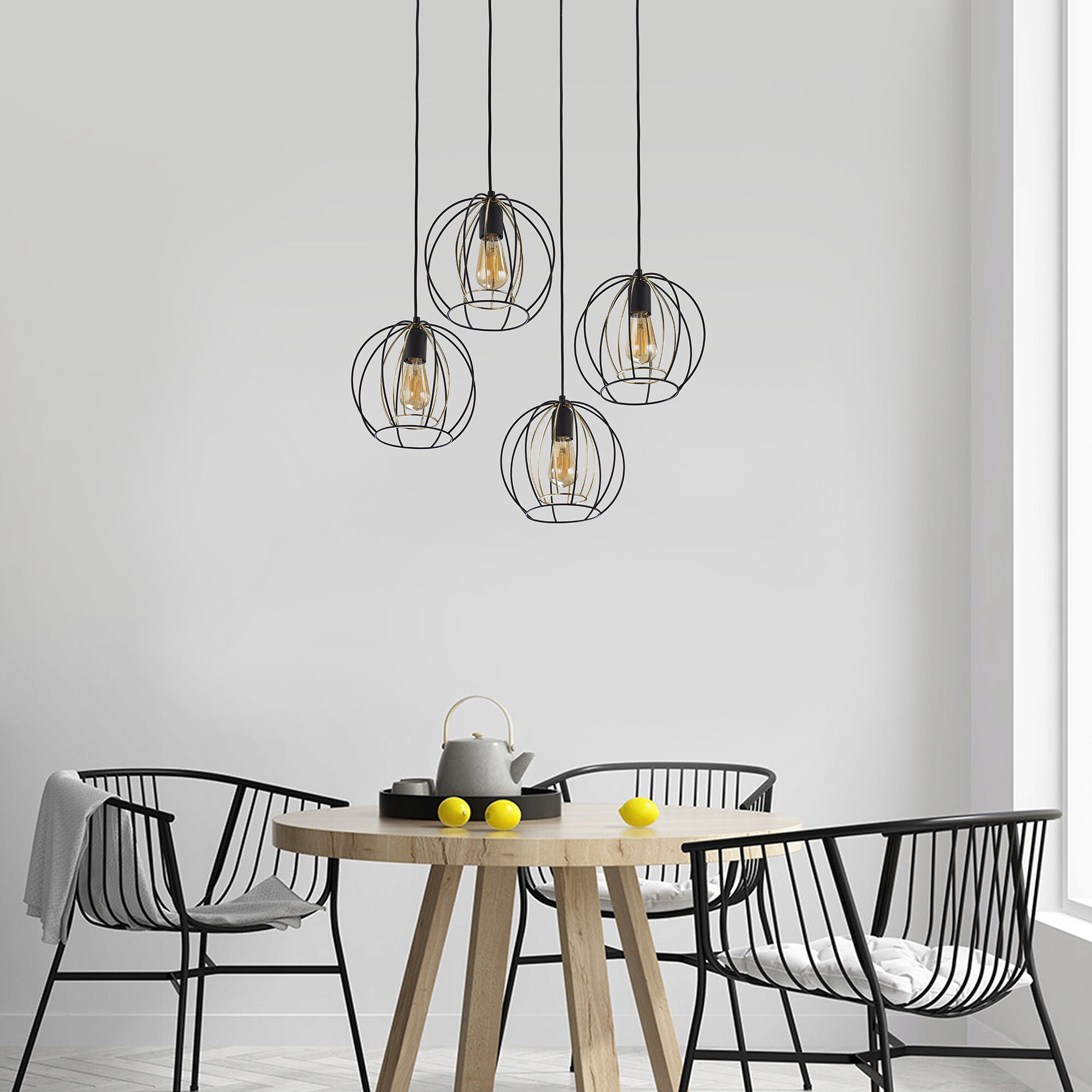 Подвесная люстра TK Lighting 6598 Jaula в #REGION_NAME_DECLINE_PP#