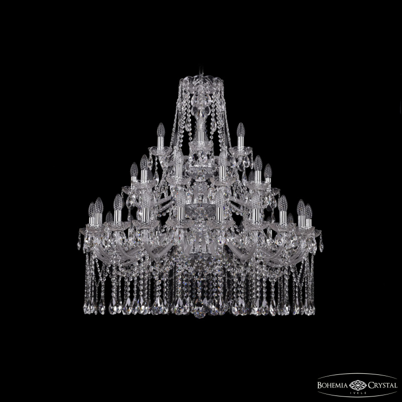 Подвесная люстра Bohemia Ivele Crystal 1413/20+10+5/360/3d Ni в Санкт-Петербурге