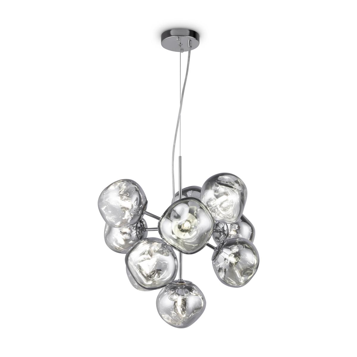 Подвесная люстра Freya Ejection FR5378PL-10SM в #REGION_NAME_DECLINE_PP#