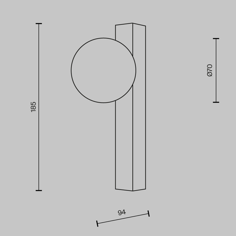 Настенный светильник Maytoni Yora MOD464WL-L3BS3K в #REGION_NAME_DECLINE_PP#