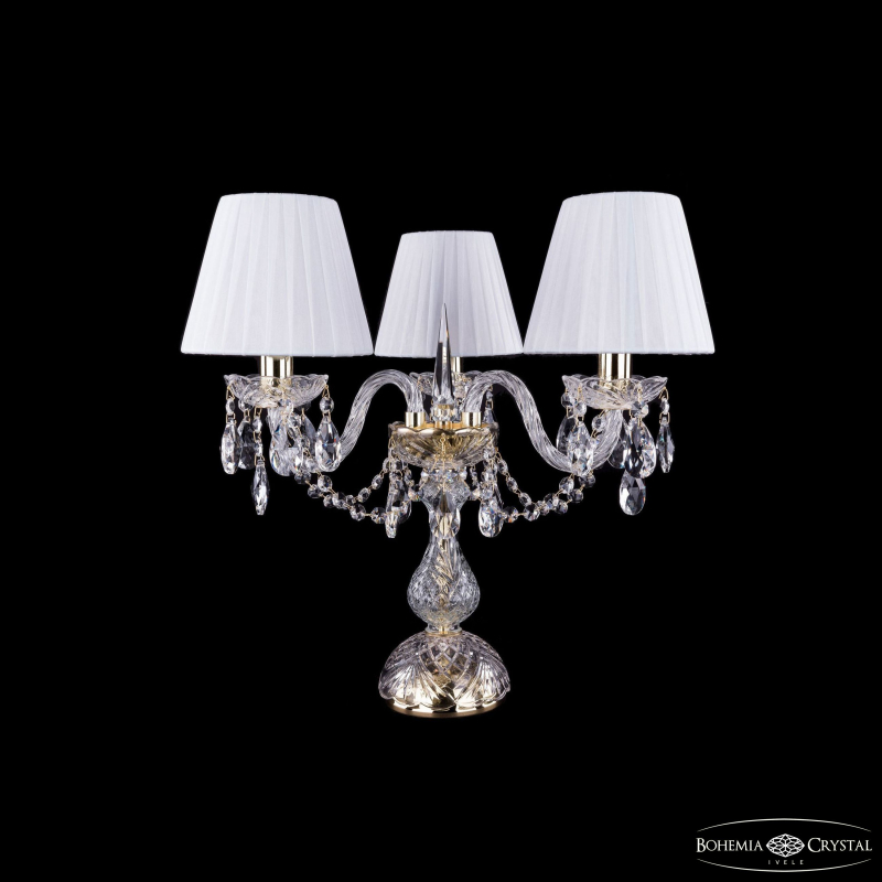 Настольная лампа Bohemia Ivele Crystal 1406L/3/141-39 G SH2-160 в Санкт-Петербурге