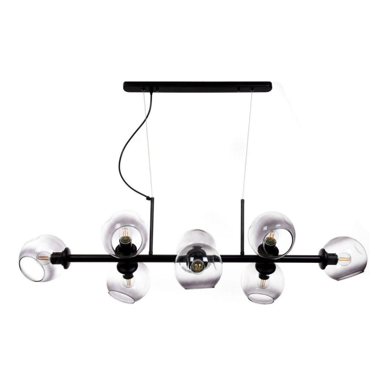 Подвесная люстра Lumina Deco Morretti LDP 7003-8 BK в Санкт-Петербурге