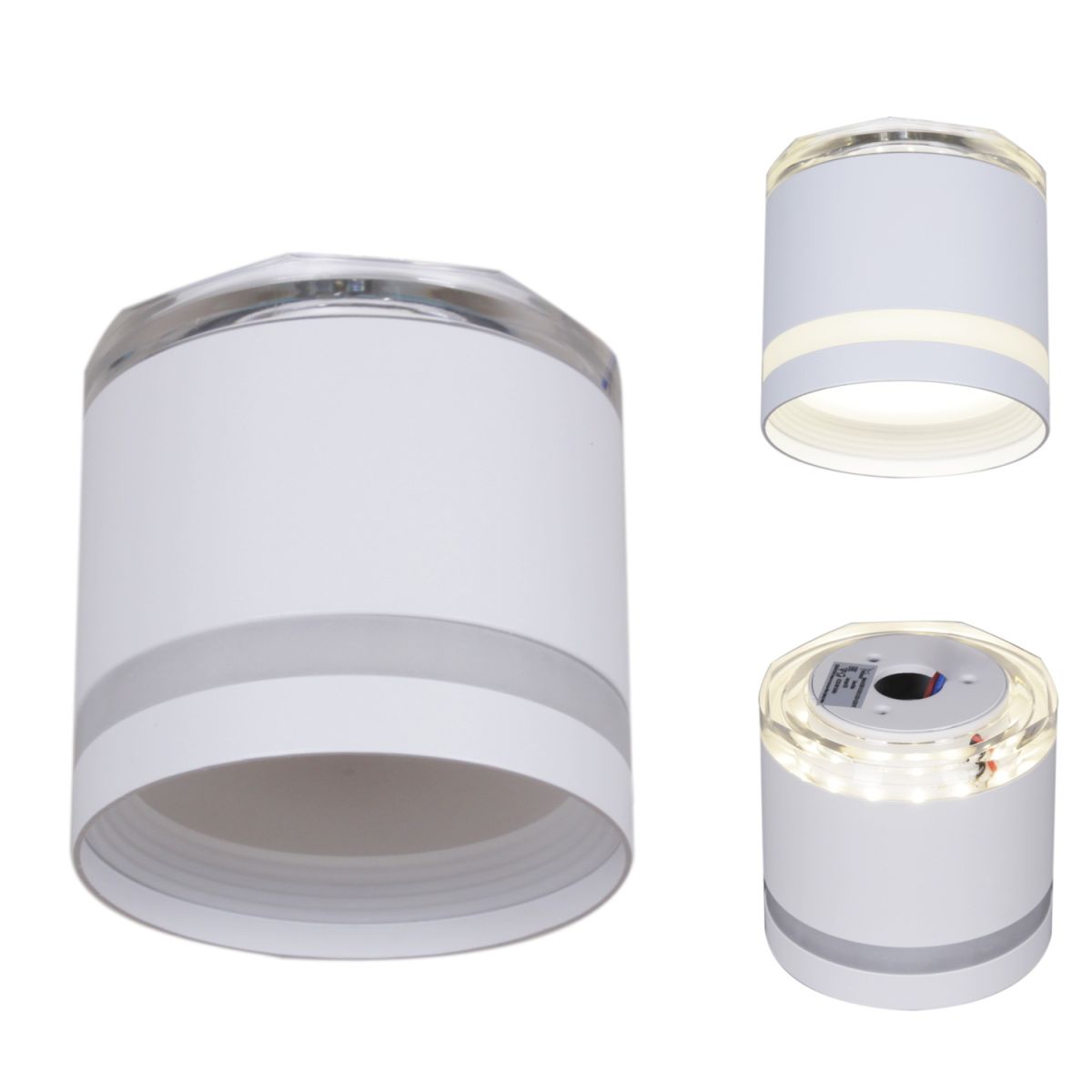 Накладной светильник Reluce 53001-9.5-001LD GX53+LED3W WT в Санкт-Петербурге