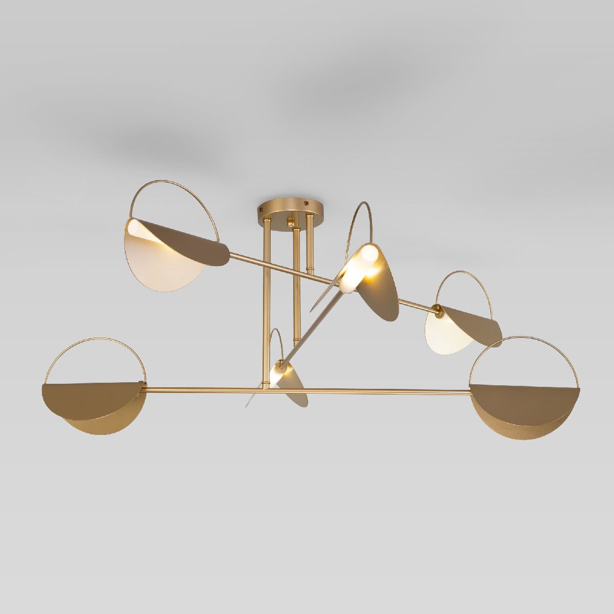 Потолочная люстра Eurosvet Grazia 70148/6 золото Smart a062038 в #REGION_NAME_DECLINE_PP#