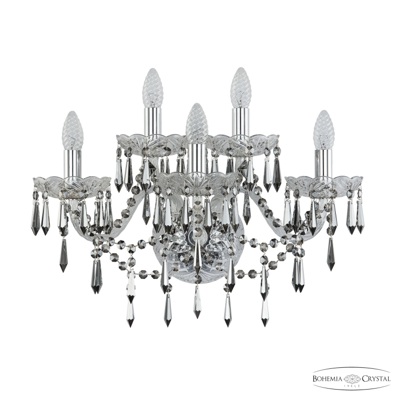 Бра Bohemia Ivele Crystal 1403B/3+2/195/XL NI R731 в Санкт-Петербурге