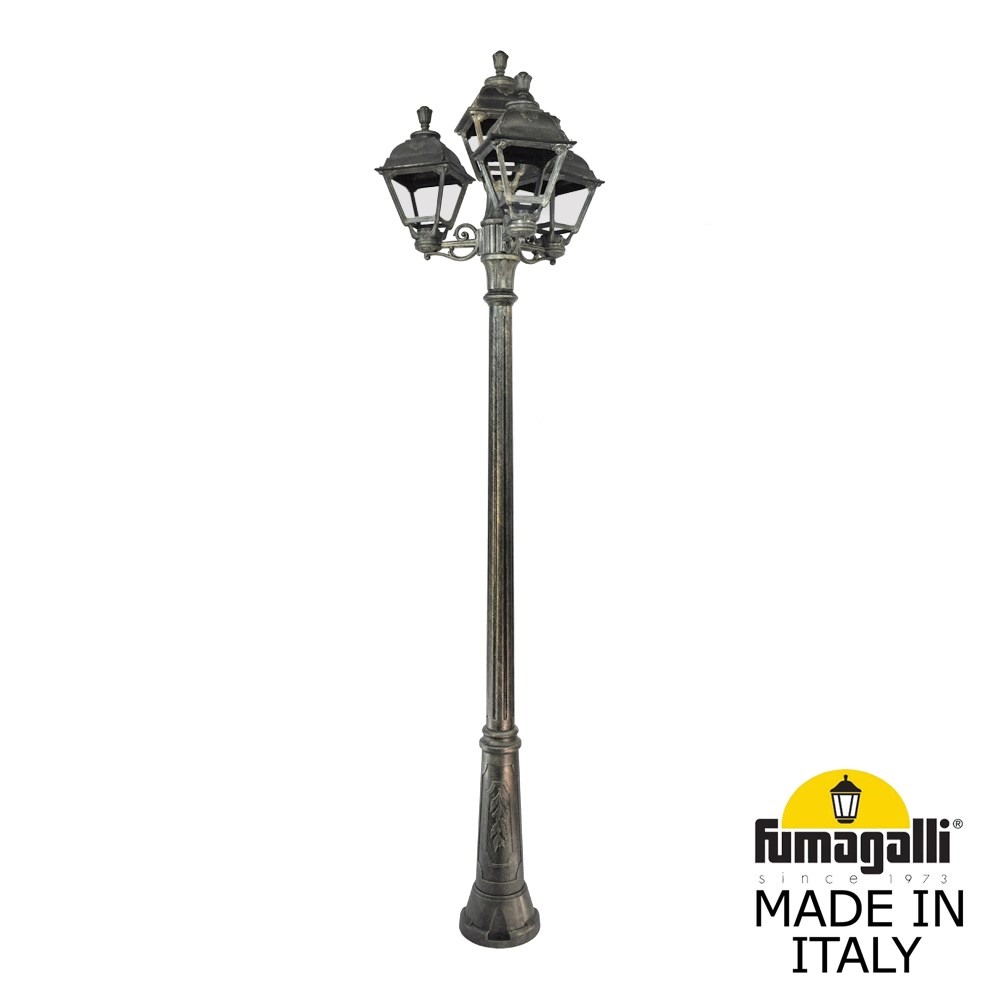Садово-парковый светильник Fumagalli RICU BISSO/CEFA 3+1 U23.157.S31.BXE27 в Санкт-Петербурге