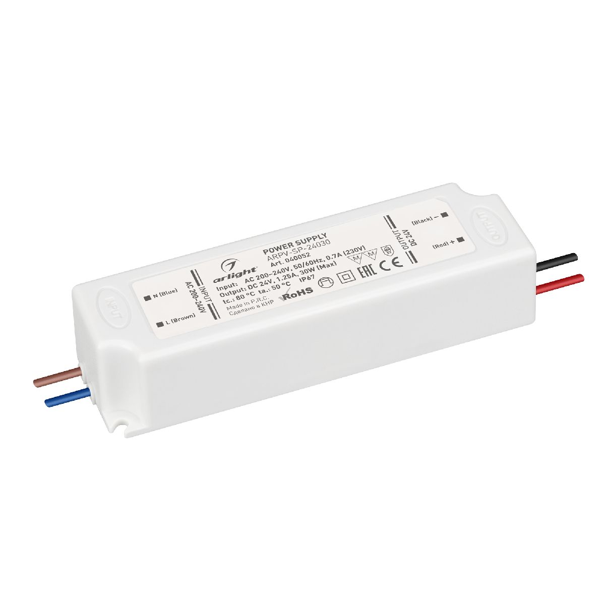Блок питания Arlight ARPV-SP-24030 (24V, 1.25A, 30W) 040052 в #REGION_NAME_DECLINE_PP#