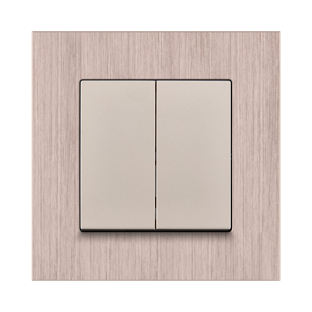 Рамка 1-постовая, золотой Kollinger Reflex AL RA1GD в #REGION_NAME_DECLINE_PP#