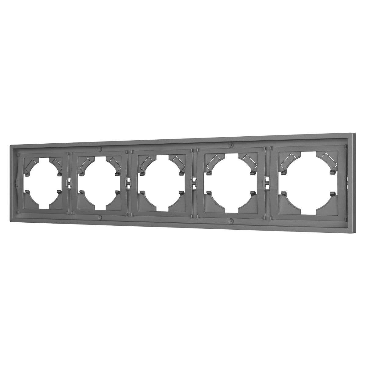 Рамка пластиковая на 5 постов Arlight FRM-TENDO-PL-5-GR 053853 в Санкт-Петербурге