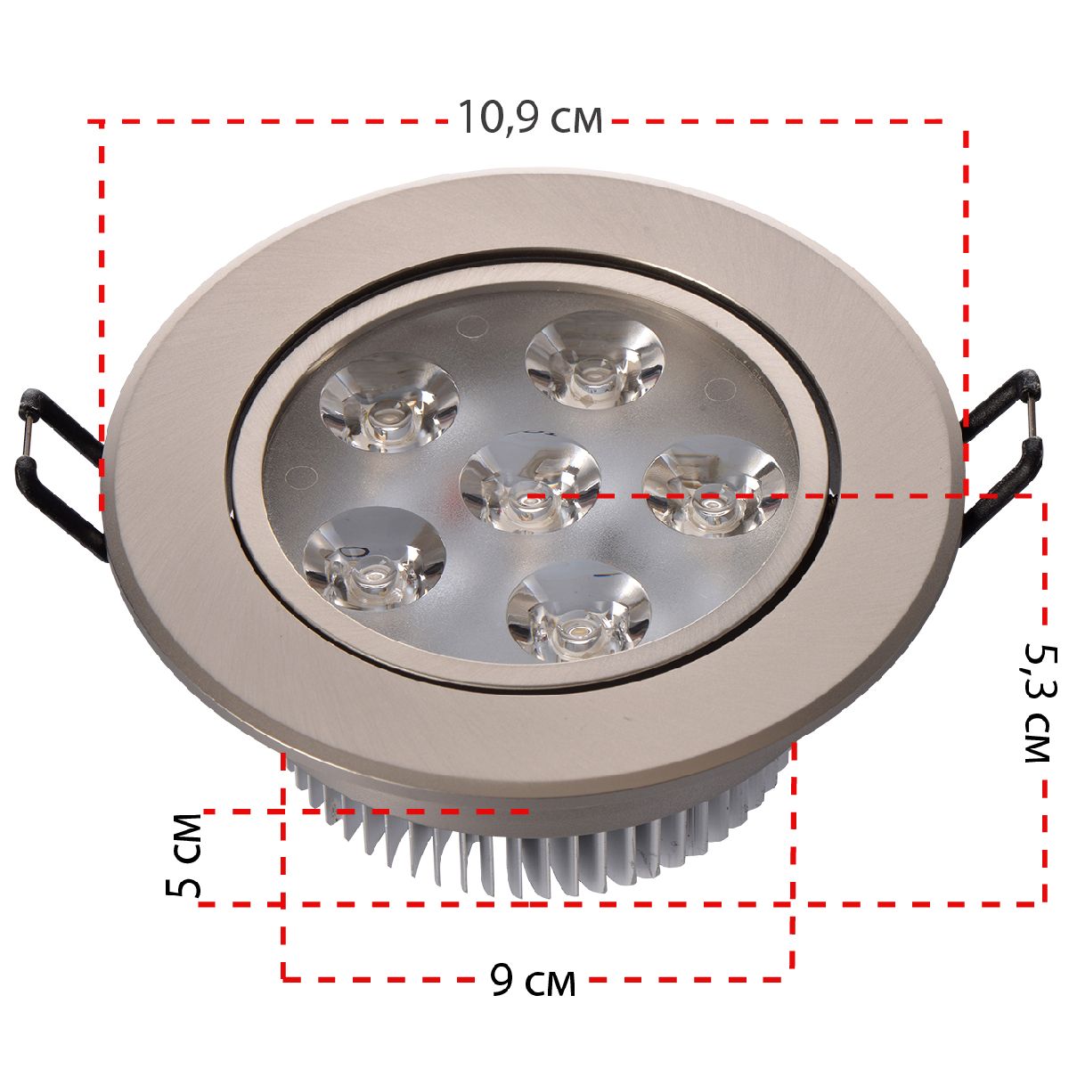 Встраиваемый светильник MW-Light Круз 637013006 в Санкт-Петербурге