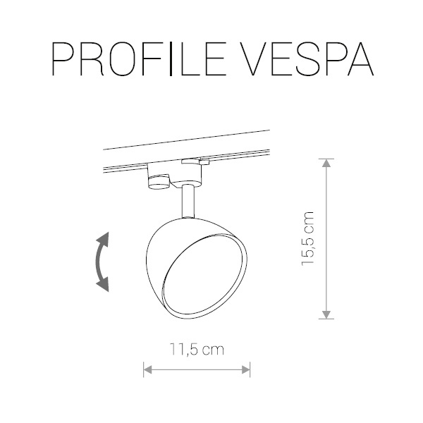 Трековый светильник Nowodvorski Profile Vespa 9323 в Санкт-Петербурге