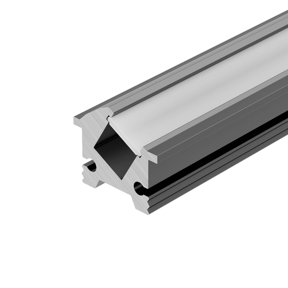 Профиль Arlight SL-BEVEL-H12-F13-2000 ANOD IRON GREY 045329 в Санкт-Петербурге