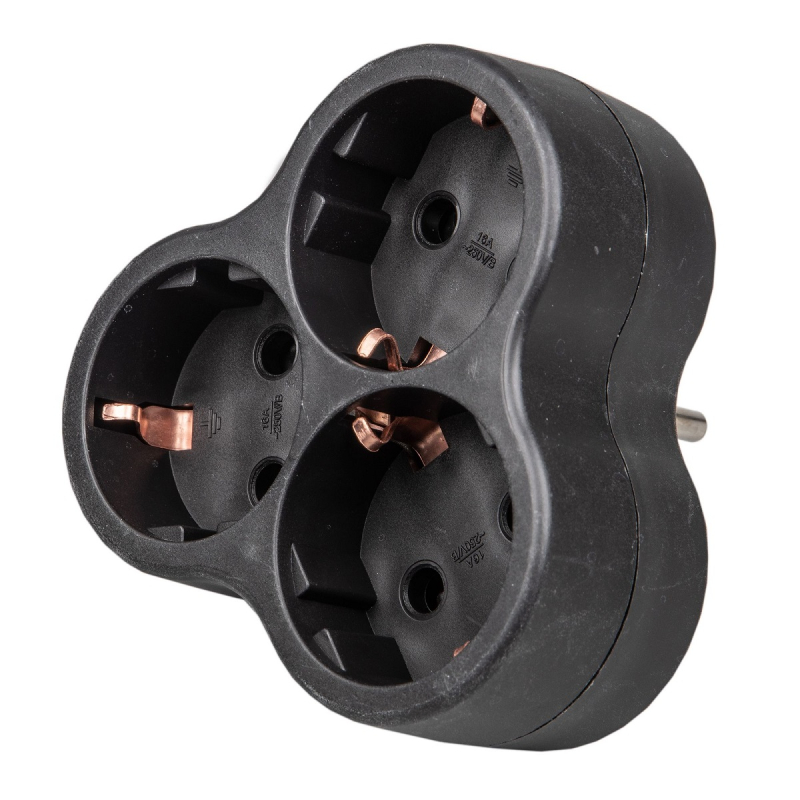 Сетевой разветвитель Uniel S-GES3-16F BLACK UL-00011236 в Санкт-Петербурге