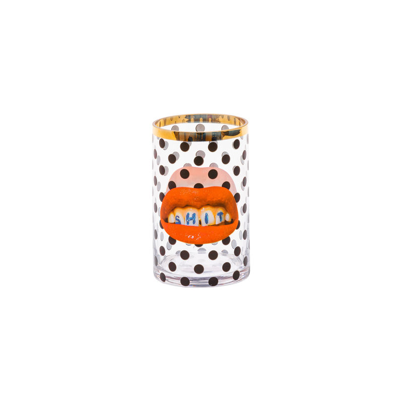 Ваза Shit Pois Small Seletti Toiletpaper Glass Vase 14160 в #REGION_NAME_DECLINE_PP#